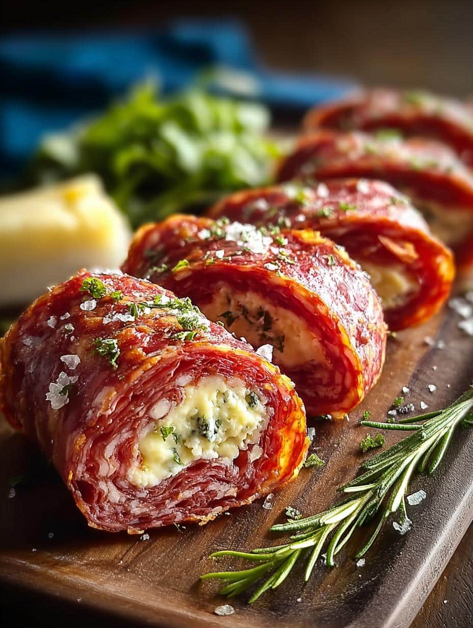 Savory Keto Salami Roll Ups: 5 Quick, Customizable Delights 2 Savory Keto Salami Roll Ups: 5 Quick, Customizable Delights - Keto Salami Roll Ups - main visual representation