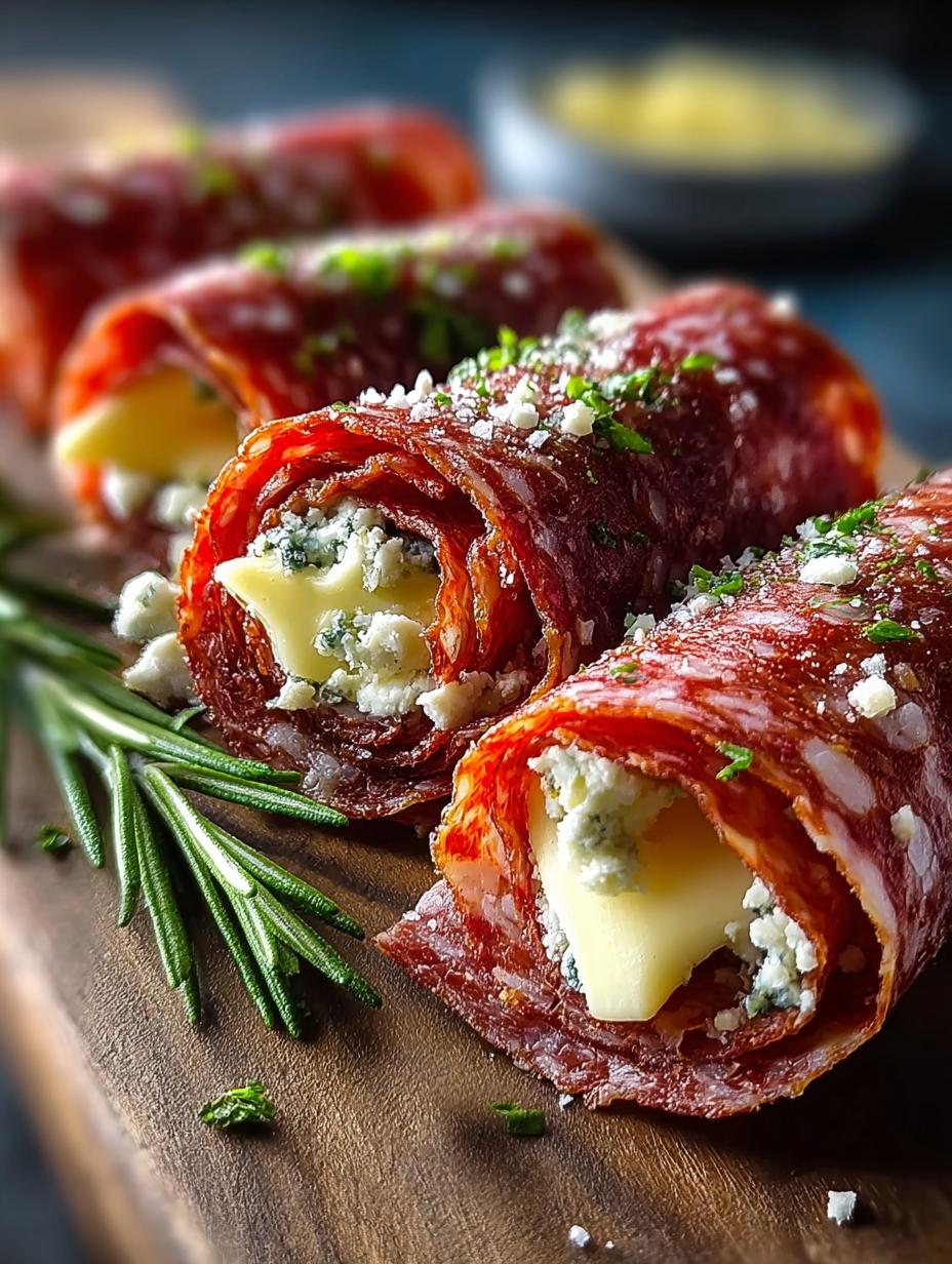 Savory Keto Salami Roll Ups: 5 Quick, Customizable Delights 1 Keto Salami Roll Ups