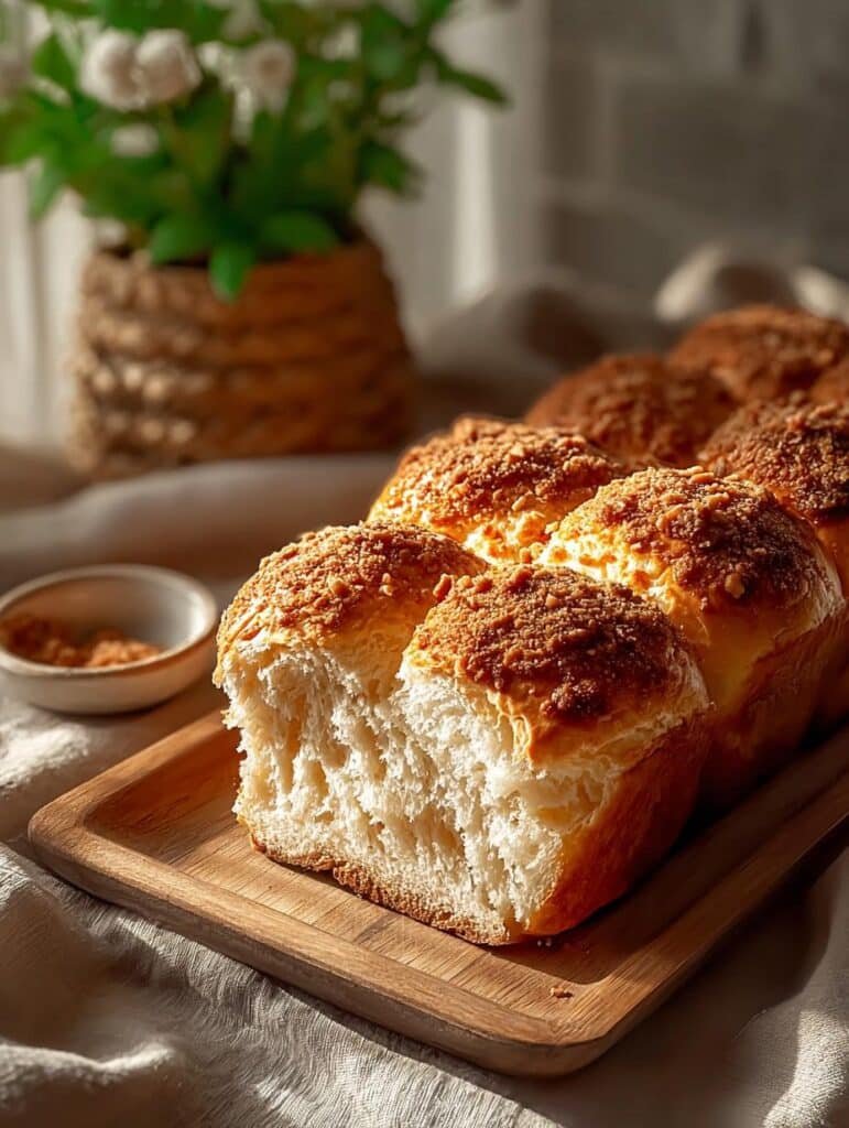 Korean Streusel Bread