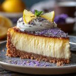 Ultimate Lemon Lavender Cheesecake for a Sweet Delight 4 Lemon Lavender Cheesecake