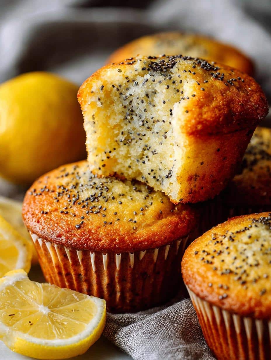 Lemon Poppy Seed Muffins
