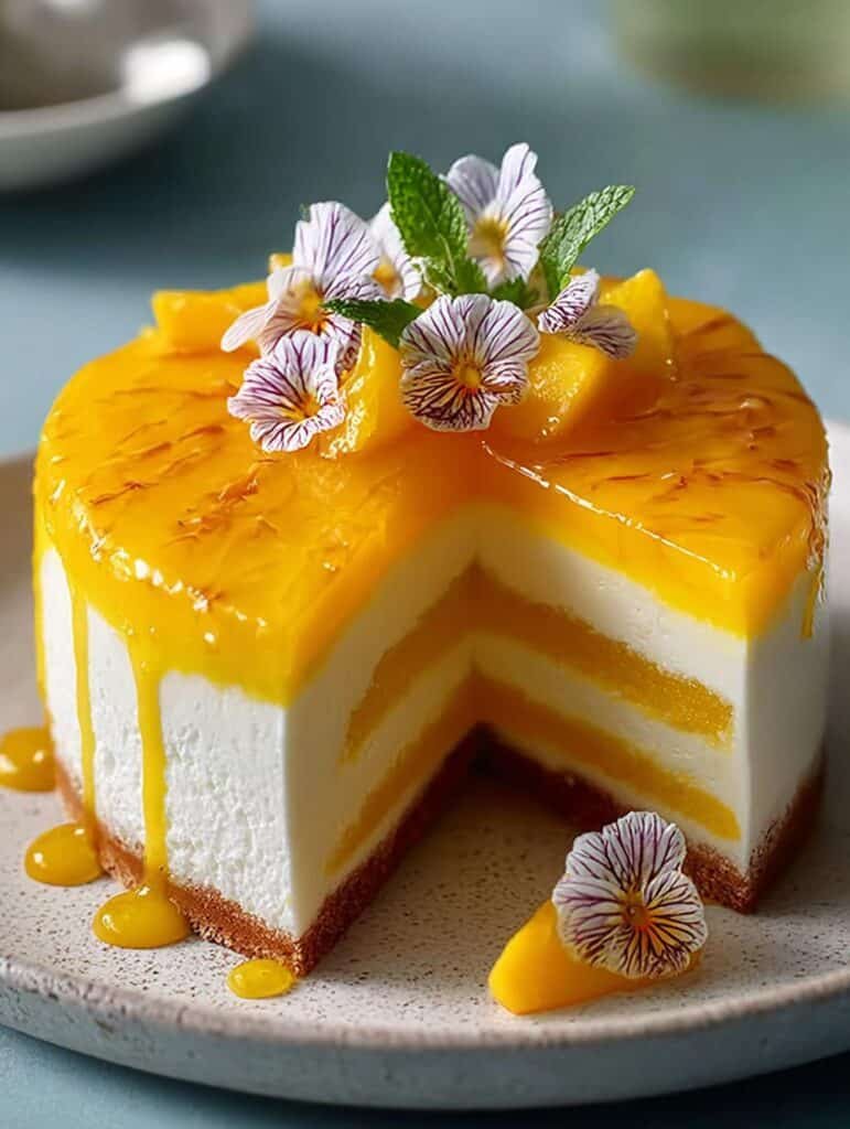 Mango Mousse Cake