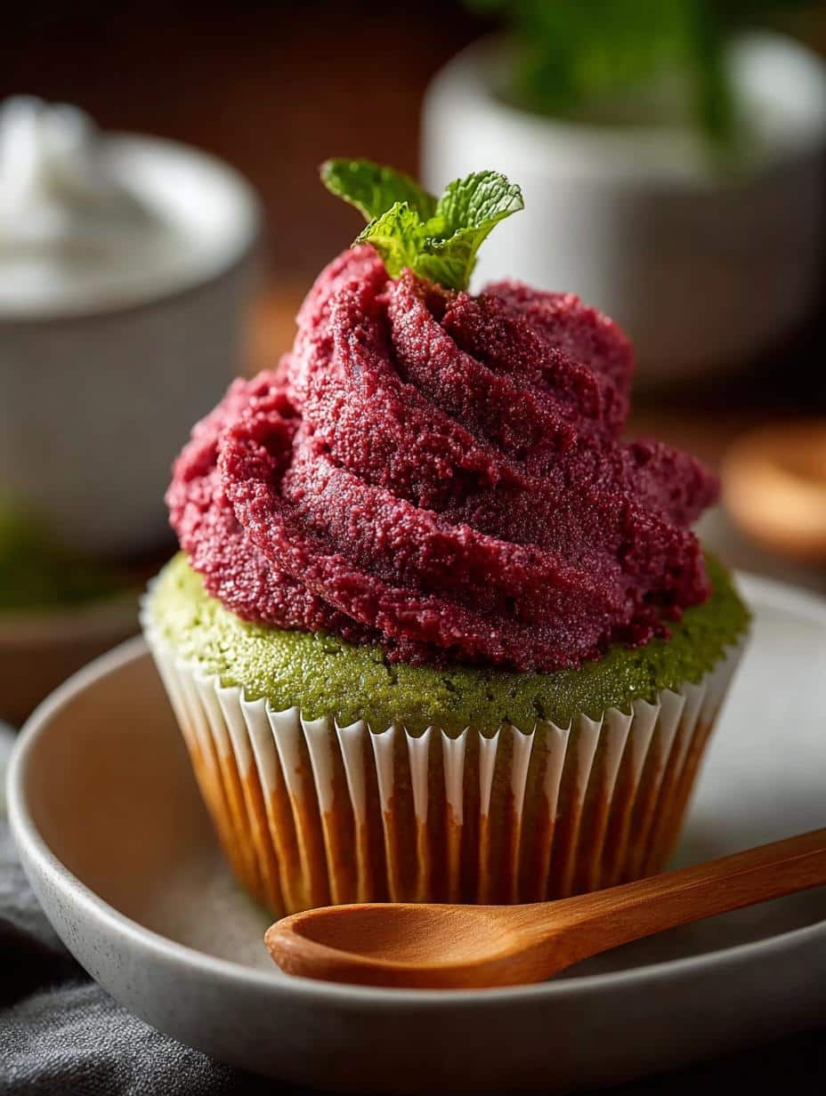 Matcha Green Tea Cupcakes: 12 Irresistible Indulgences - Matcha Green Tea Cupcakes - main visual representation