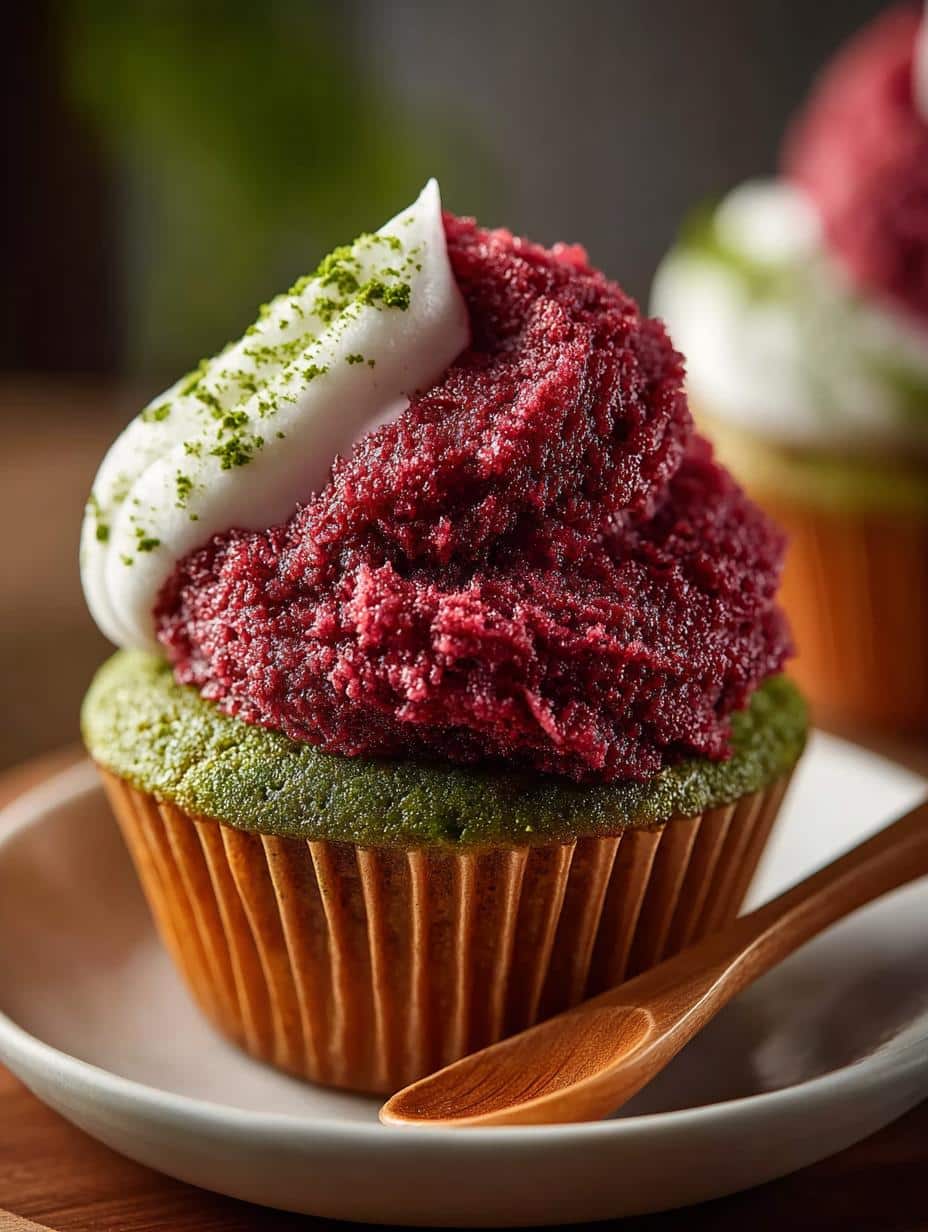 Matcha Green Tea Cupcakes