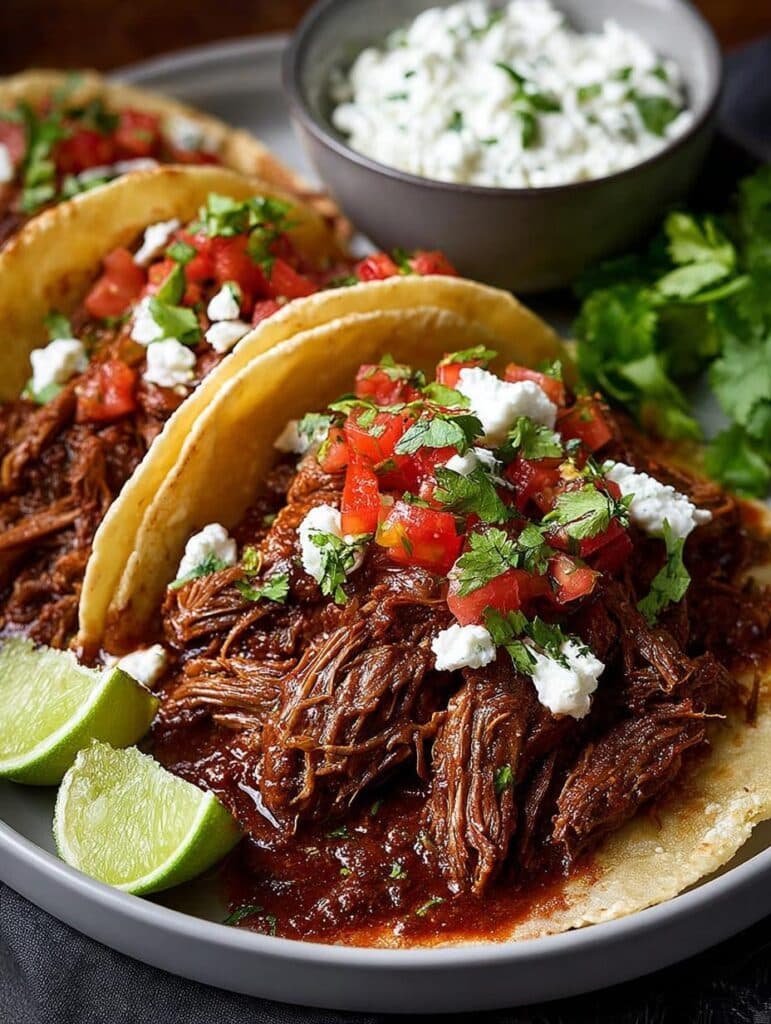 Mexican Shredded Beef Tacos