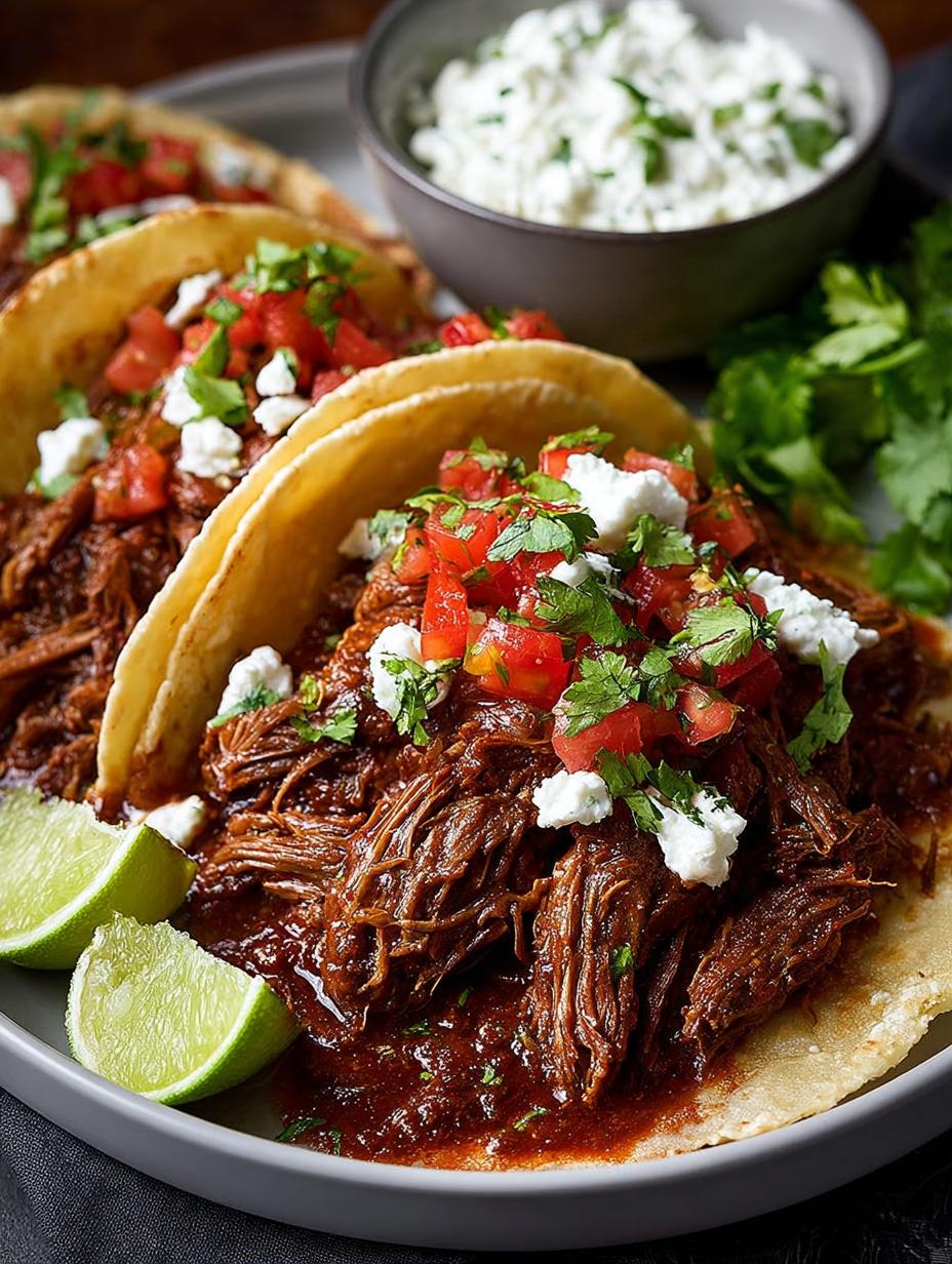 Mexican Shredded Beef Tacos