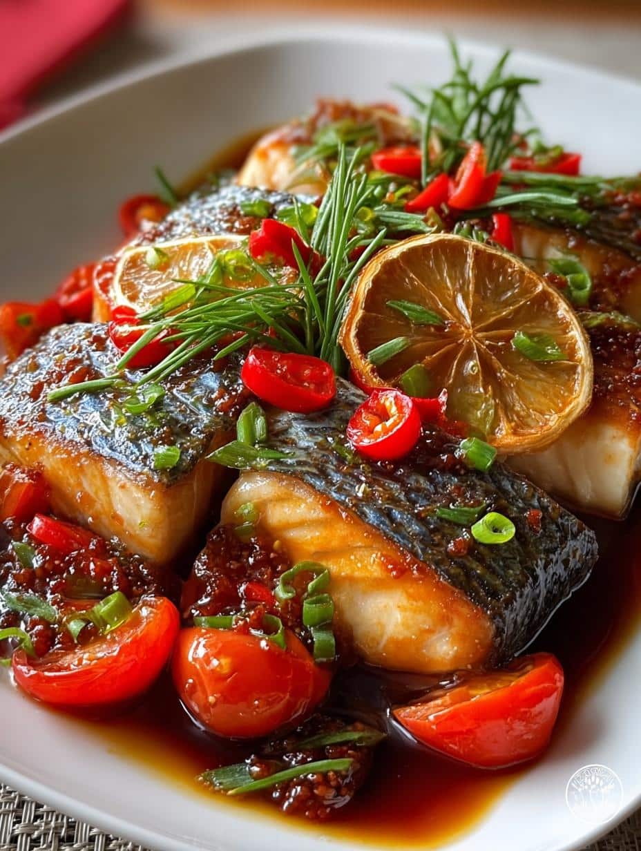 Milkfish Soy Lemon Sauce