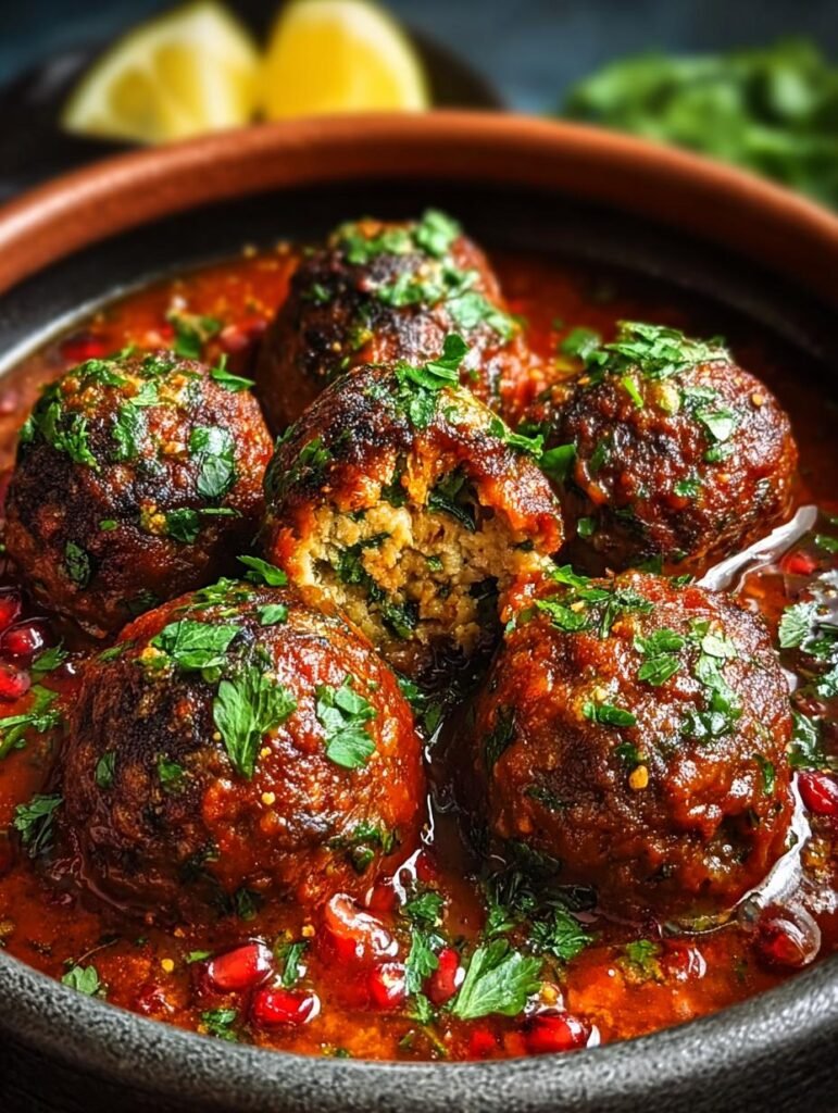 Moroccan Meatballs
