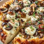 Mushroom Pizza with Fresh