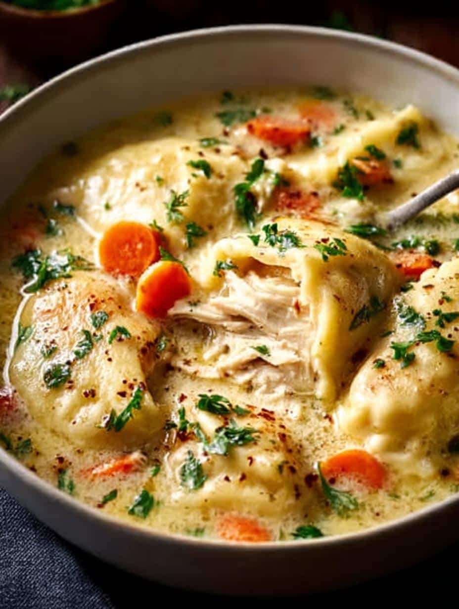 Old Fashioned Chicken Dumplings