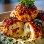 Parmesan Cloud Chicken Bombs