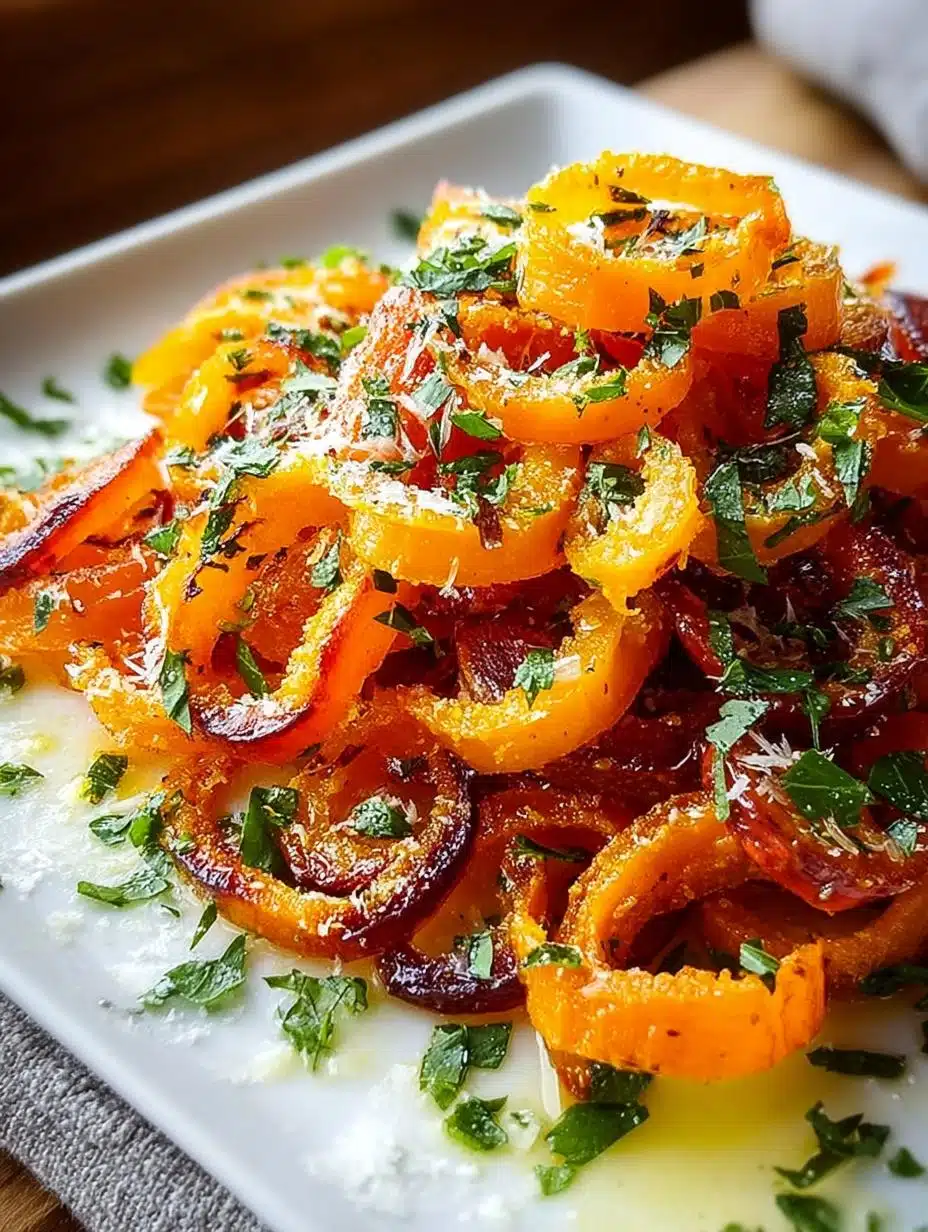 Parmesan Garlic Roasted Carrot Spirals You Need to Try - Parmesan Garlic Roasted Carrot - additional detail