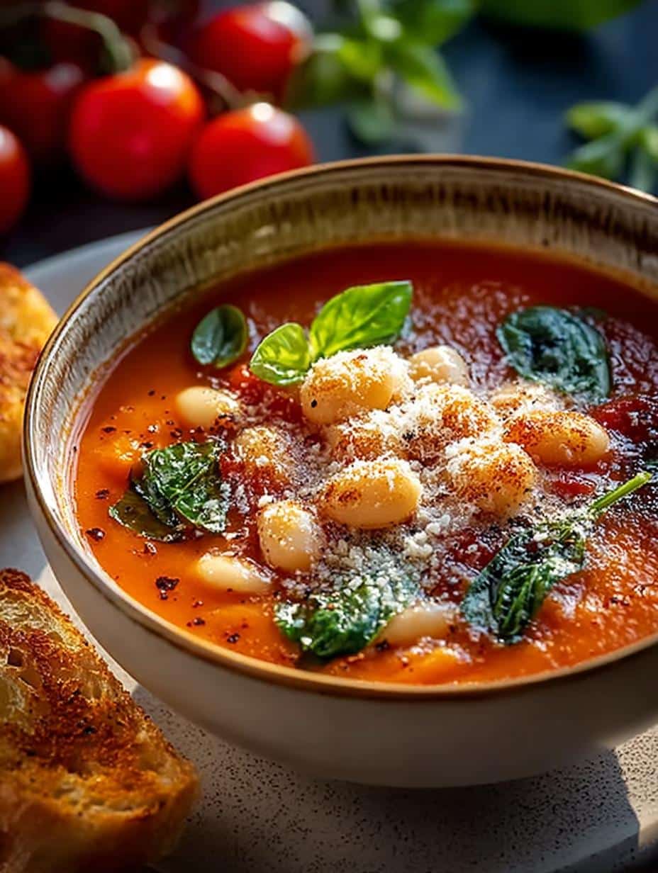 Parmesan Tomato Cannellini Bean