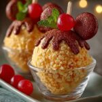 Peach Sorbet Refreshing Fruity