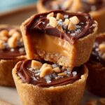 Peanut Butter Fudge Puddles