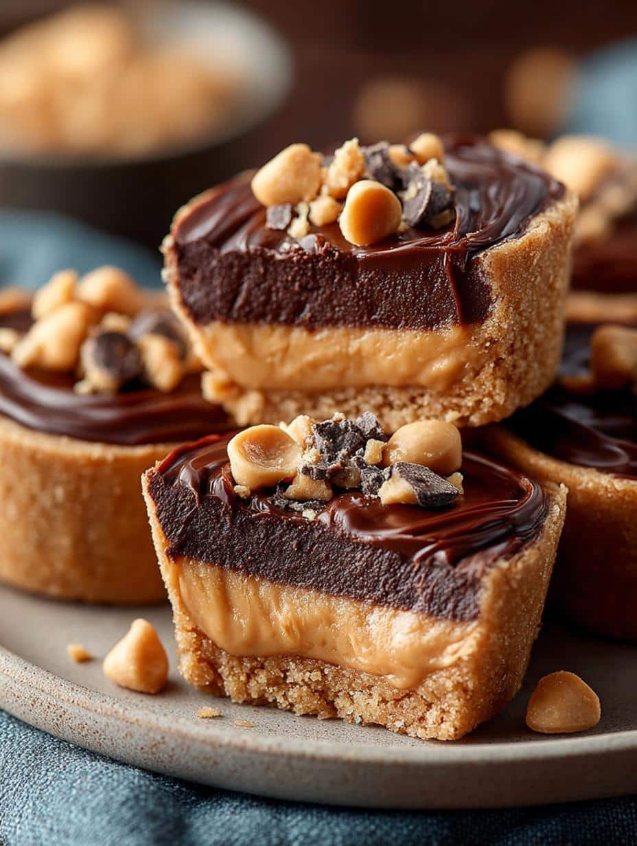 Peanut Butter Fudge Puddles: 12 Irresistible Treats - Peanut Butter Fudge Puddles - additional detail