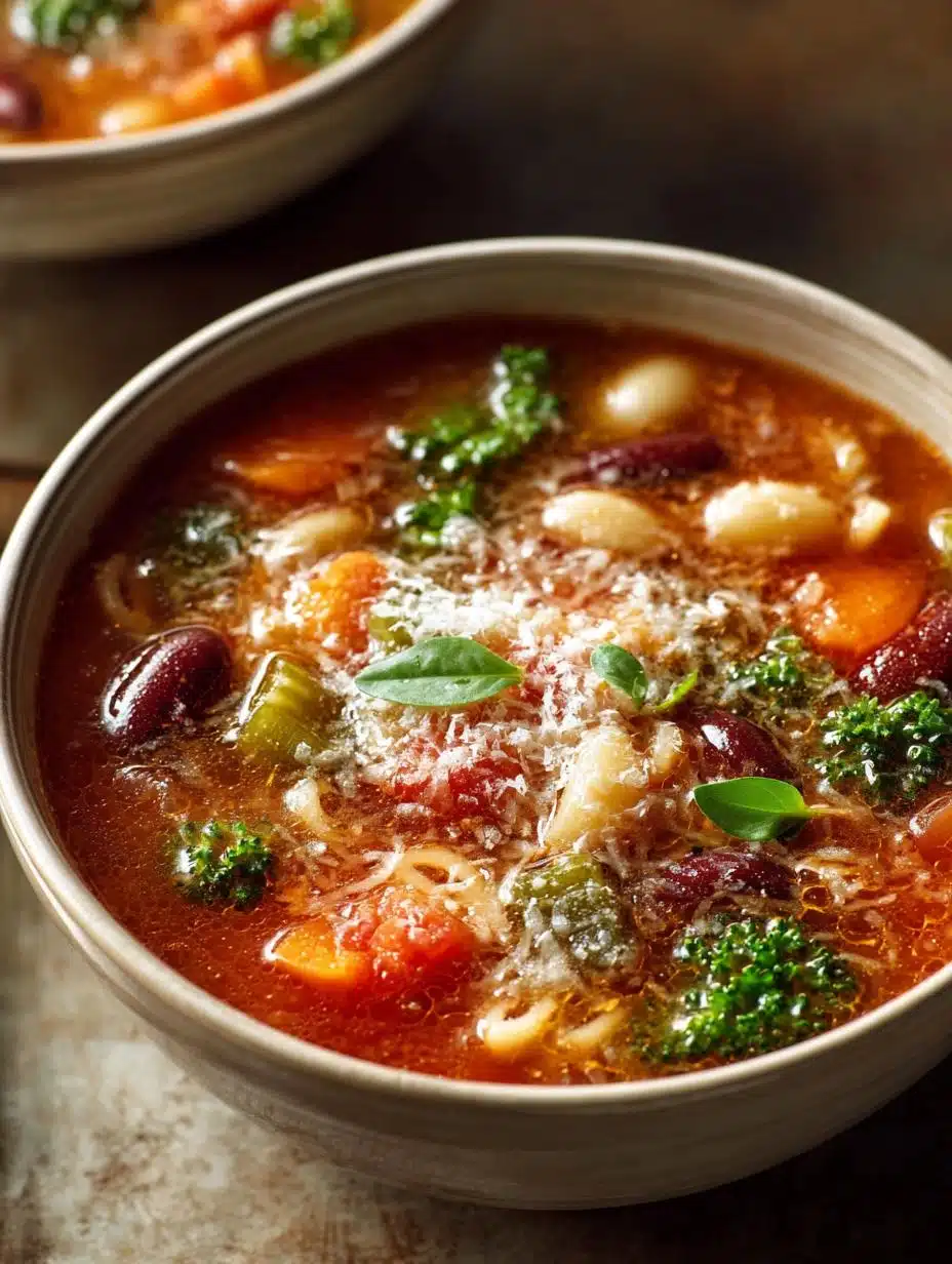 Pot Minestrone Soup: 7 Hearty Ingredients for Comfort - Pot Minestrone Soup - additional detail