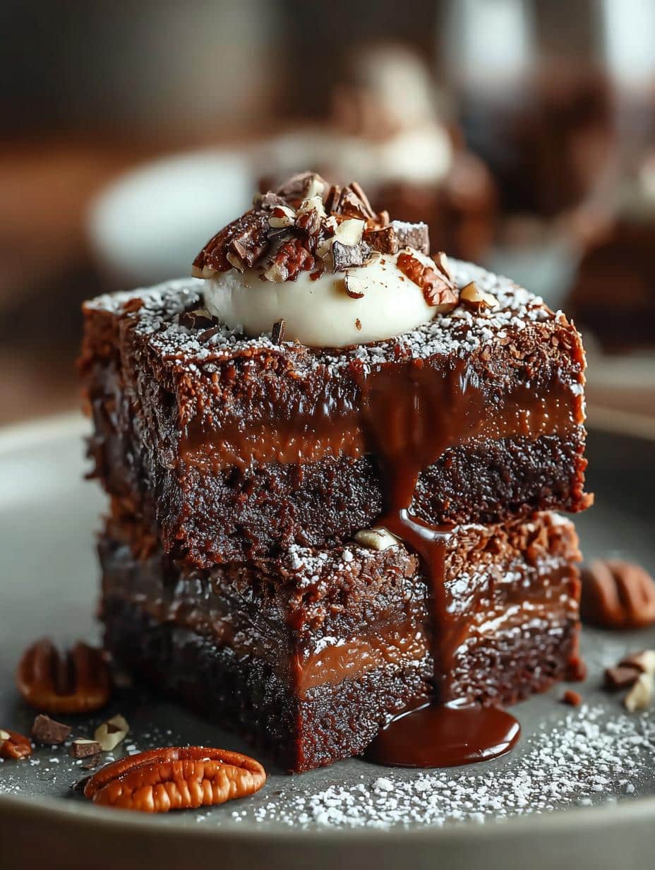 Refined Sugar Free Turtle Brownies: 12 Guilt-Free Treats 2 Refined Sugar Free Turtle Brownies: 12 Guilt-Free Treats - Refined Sugar Free Turtle - main visual representation