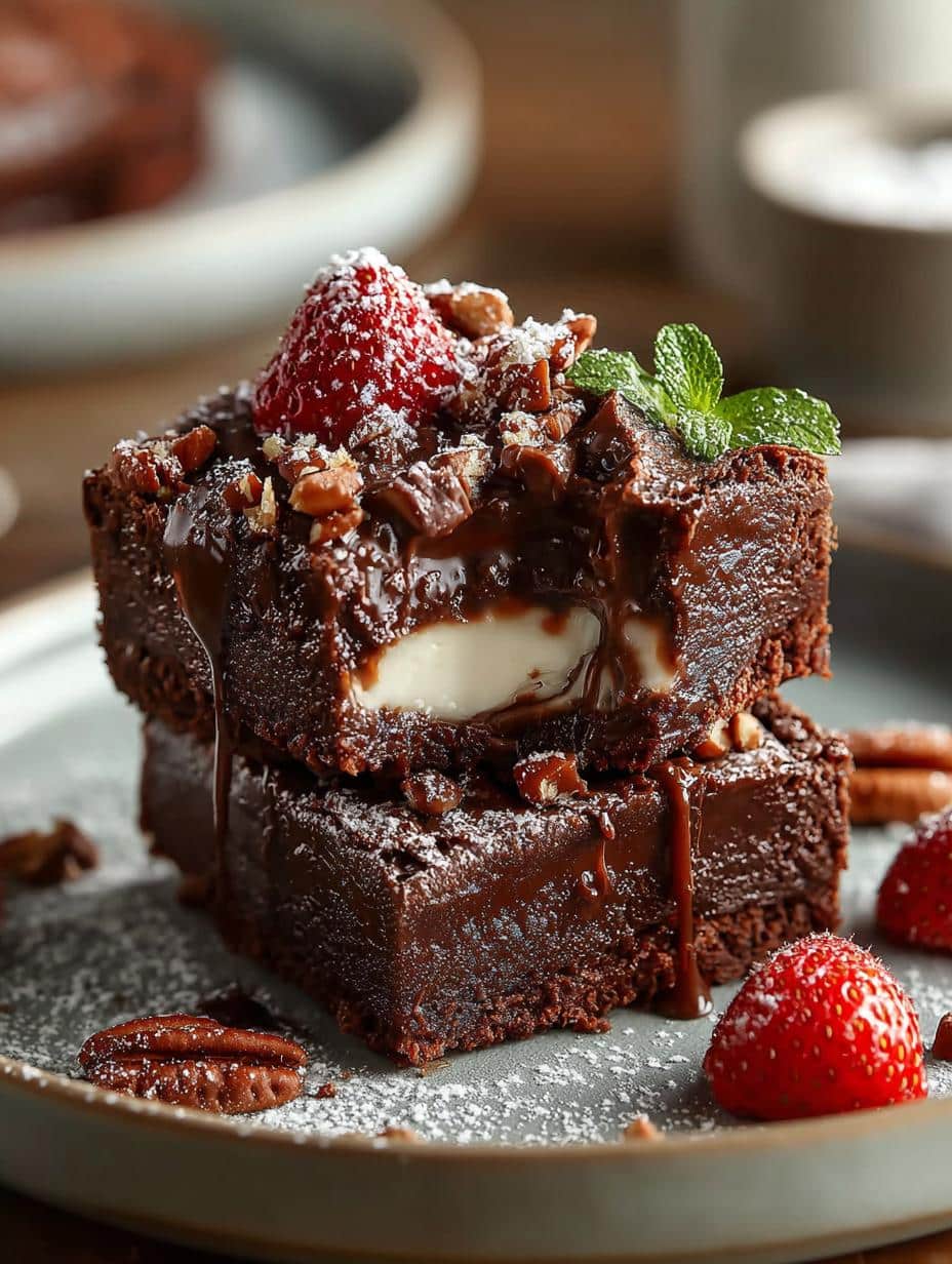Refined Sugar Free Turtle Brownies: 12 Guilt-Free Treats 1 Refined Sugar Free Turtle