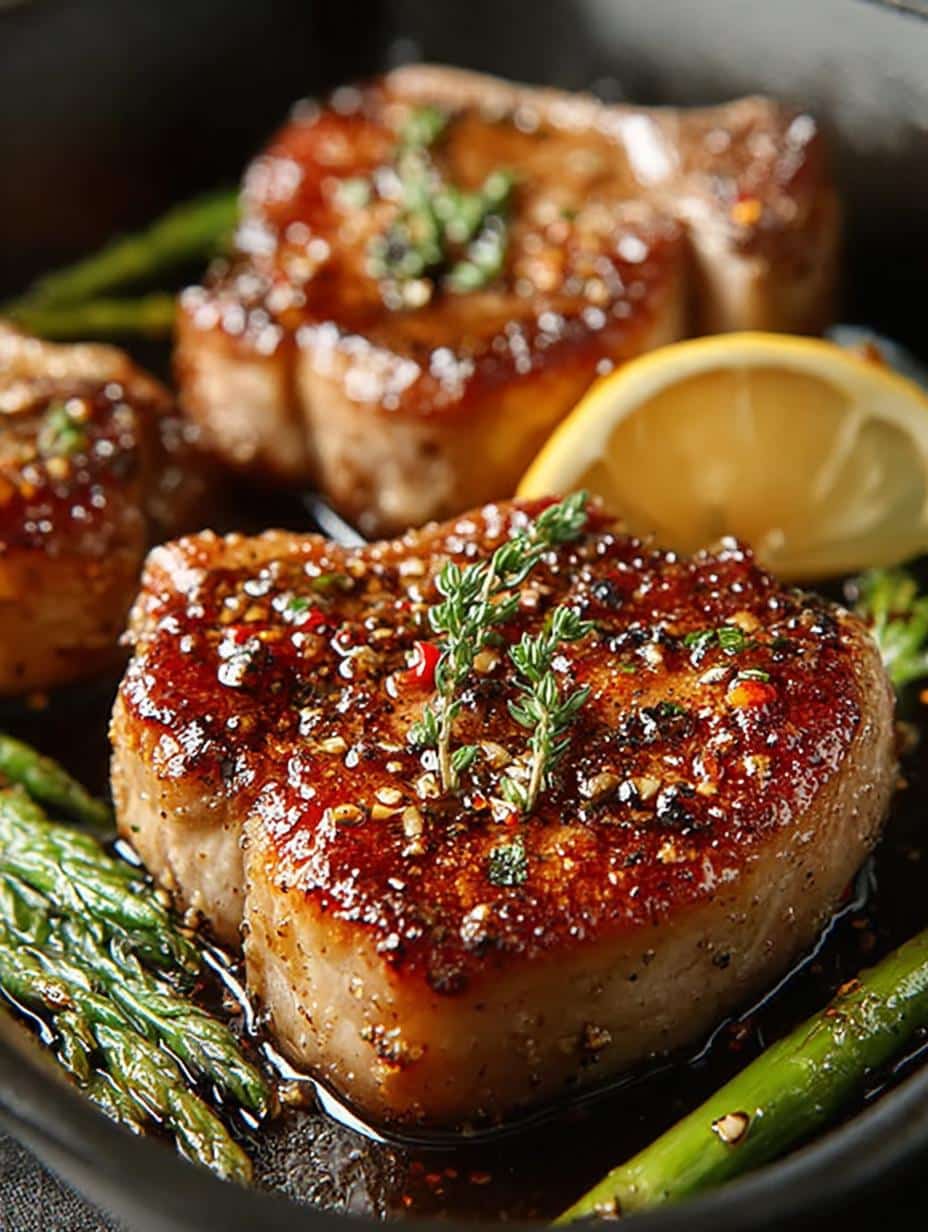 Salt Pepper Pork Chops