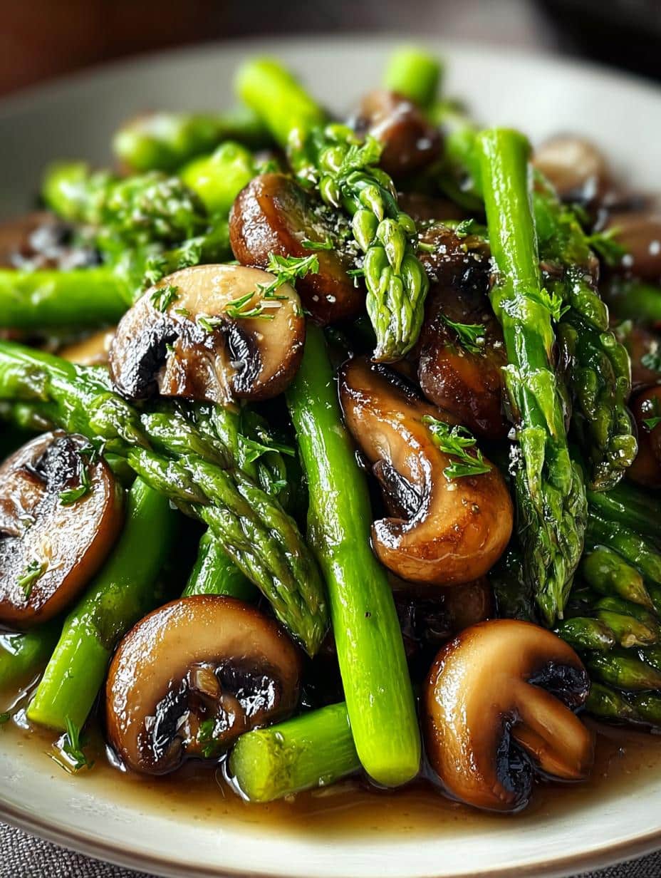 Sauteed Asparagus Mushrooms Garlic: 20-Minute Delight - Sauteed Asparagus Mushrooms Garlic - additional detail