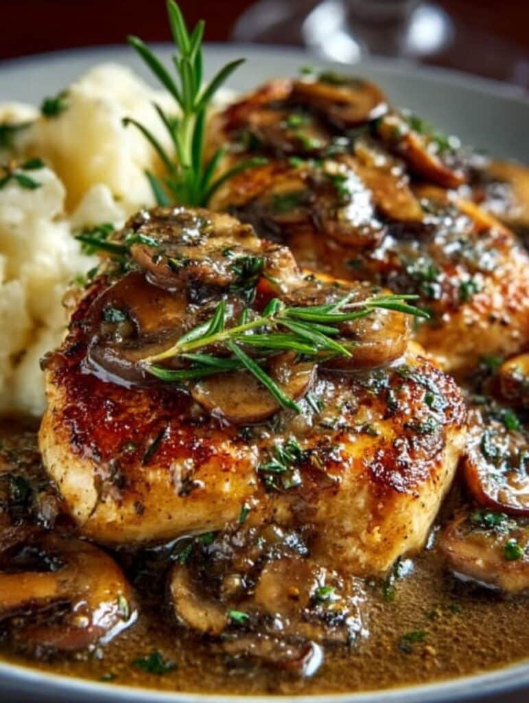 Savory Italian Chicken Marsala
