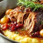Savory Slow Cooker Apple Butter Glazed Beef Tenderloin 4 Savory Slow Cooker Apple