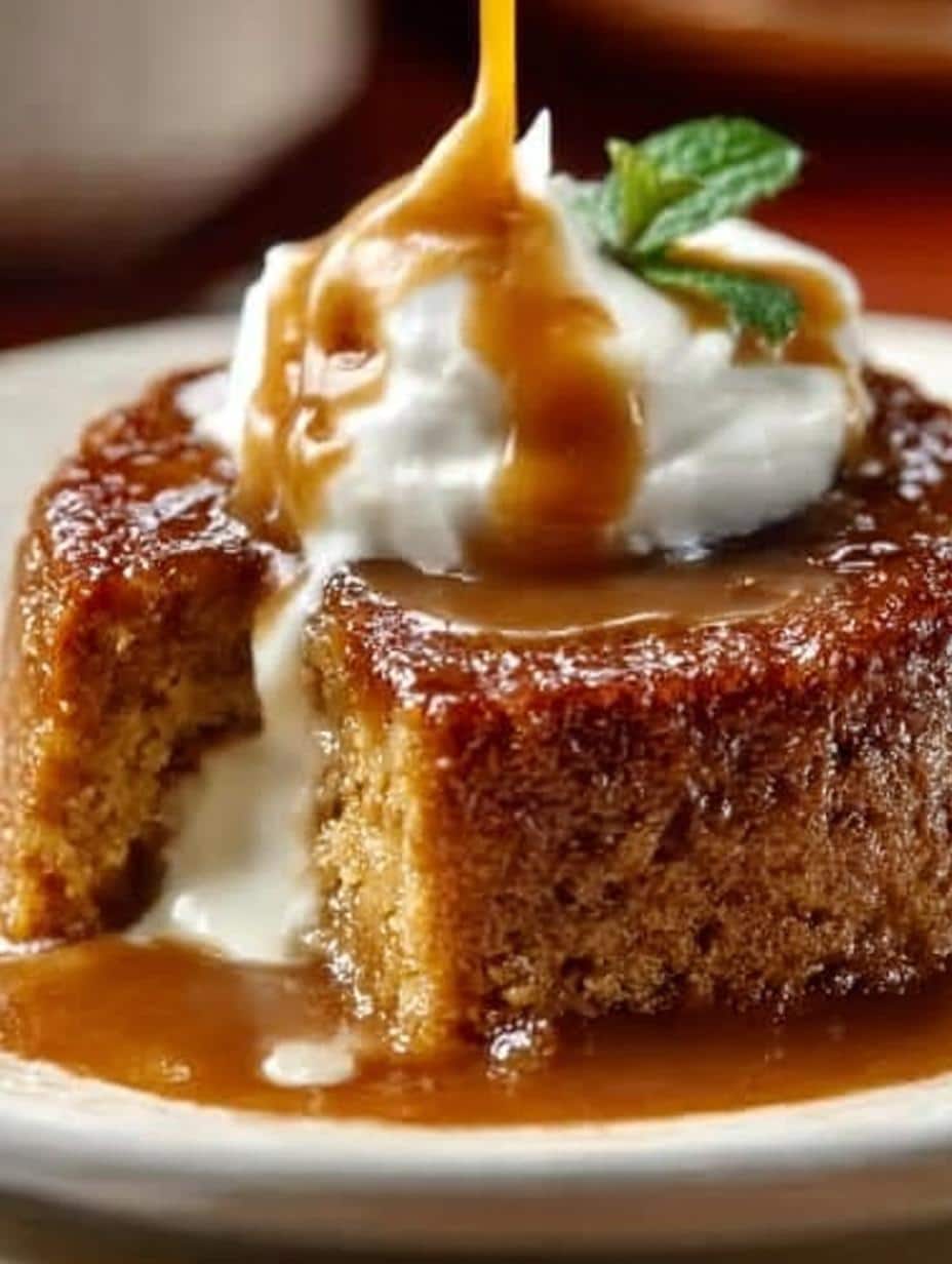 Incredible Self Saucing Butterscotch Pudding Recipe - Self Saucing Butterscotch Pudding - main visual representation