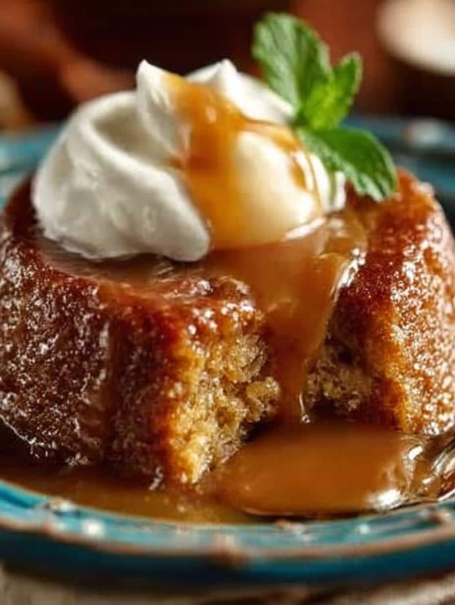 Incredible Self Saucing Butterscotch Pudding Recipe - Self Saucing Butterscotch Pudding - additional detail
