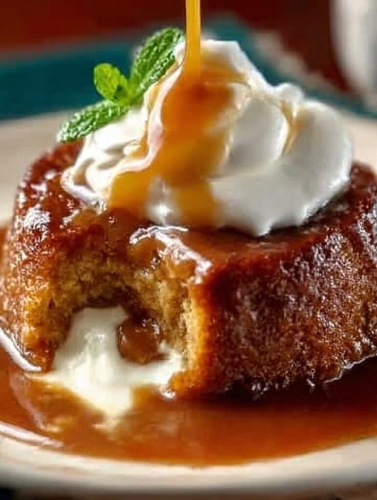 Self Saucing Butterscotch Pudding