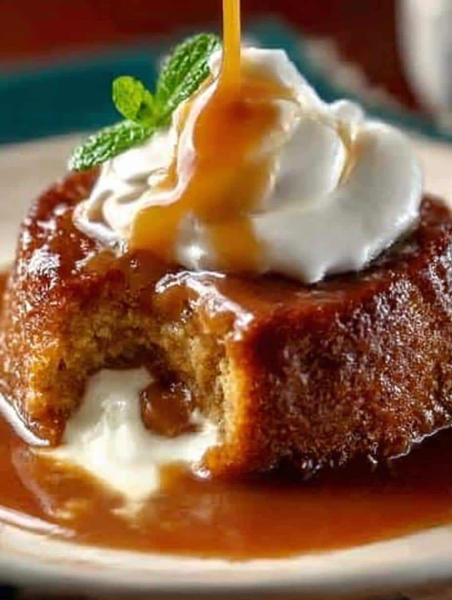 Self Saucing Butterscotch Pudding