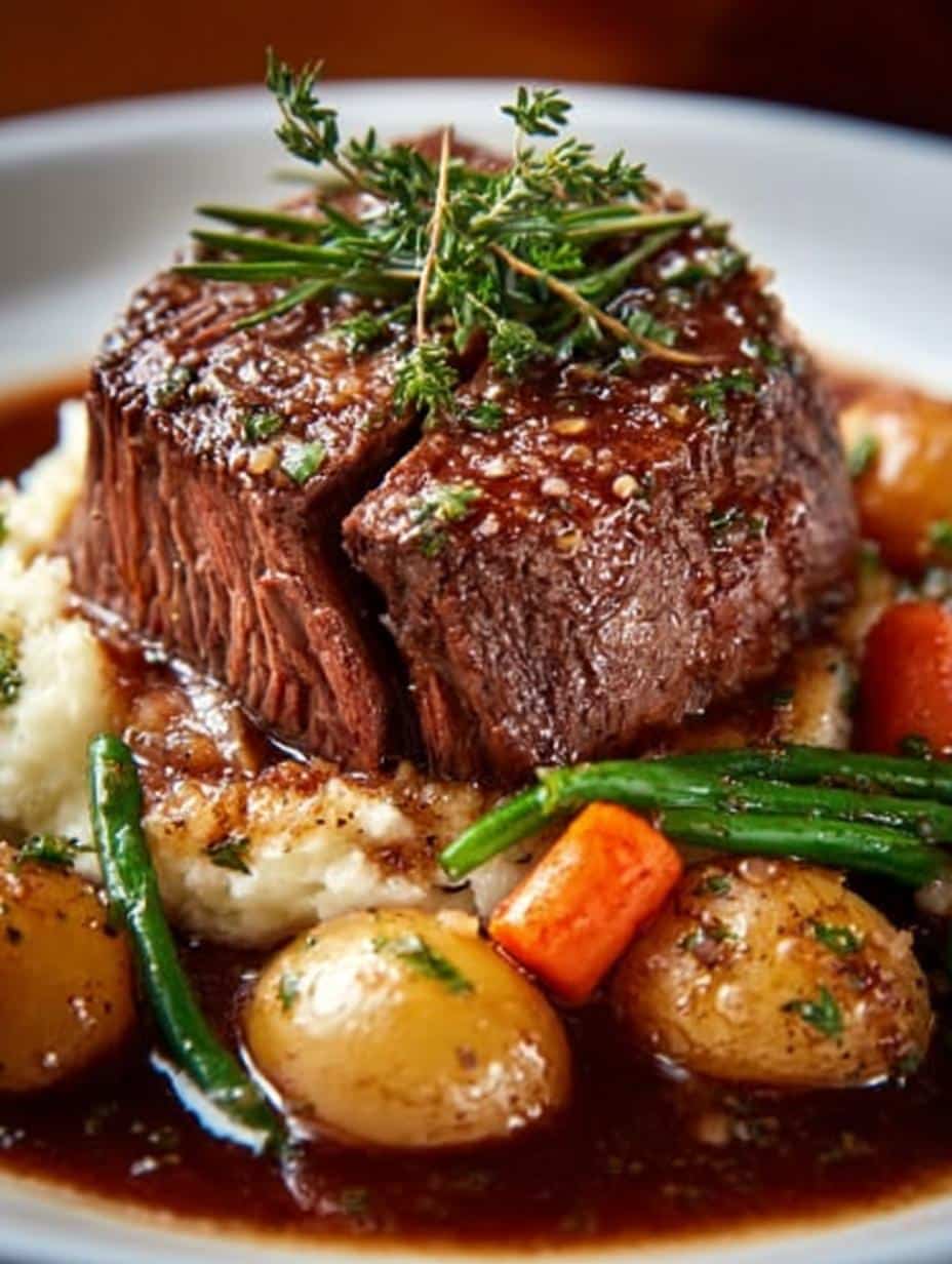 Slow Cooked Sirloin Tip: 8 Hours to Tender Perfection - Slow Cooked Sirloin Tip - additional detail