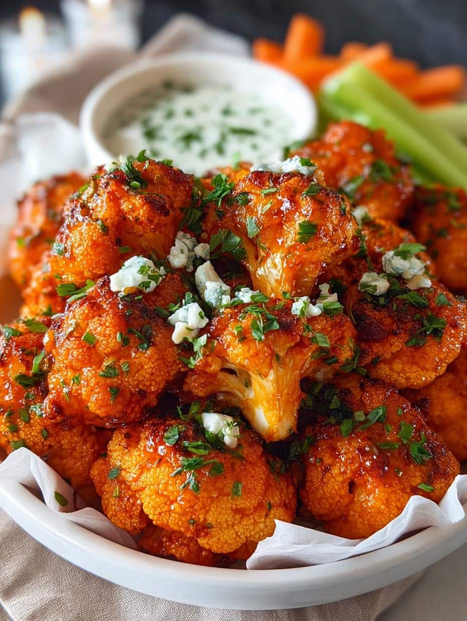 Spicy Buffalo Cauliflower Bites: 7 Reasons to Love Them - Spicy Buffalo Cauliflower Bites - main visual representation