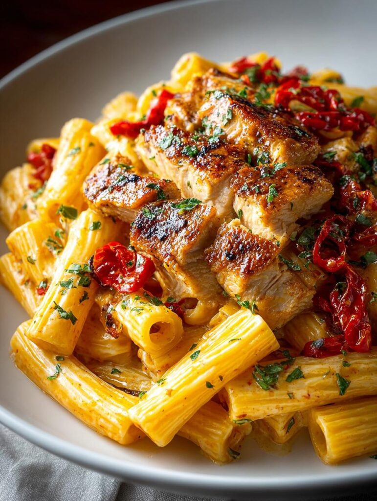 Spicy Cajun Chicken Pasta