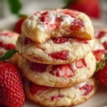 Strawberry Cheesecake Cookies