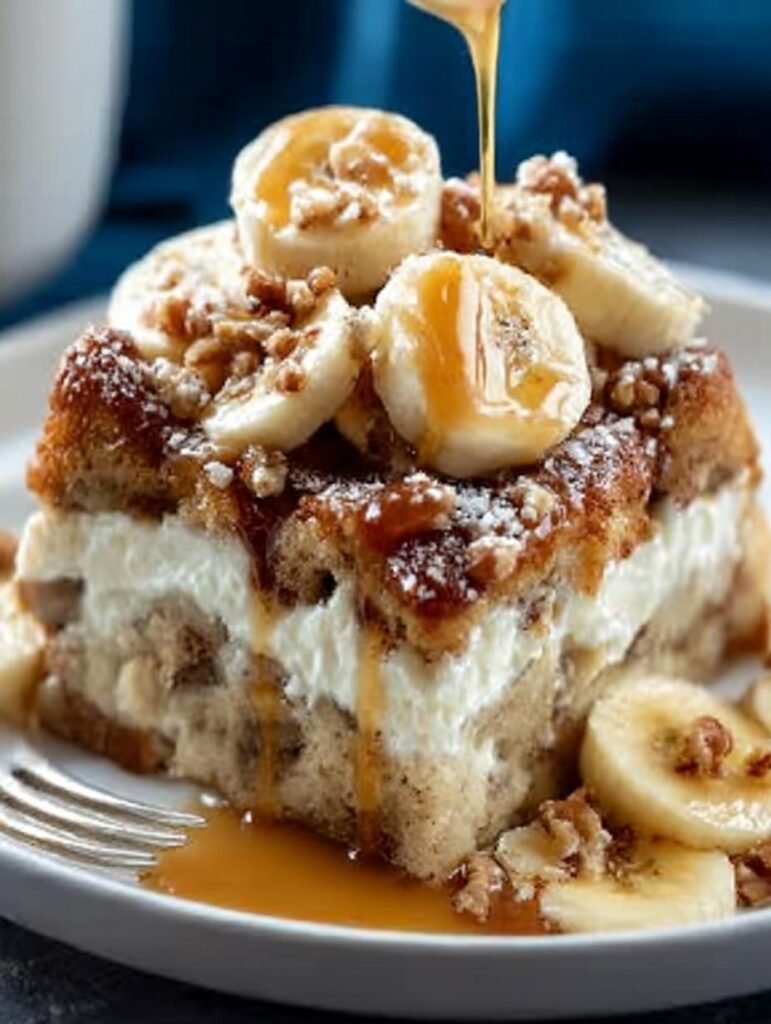 Tasty Banana Bread Pudding