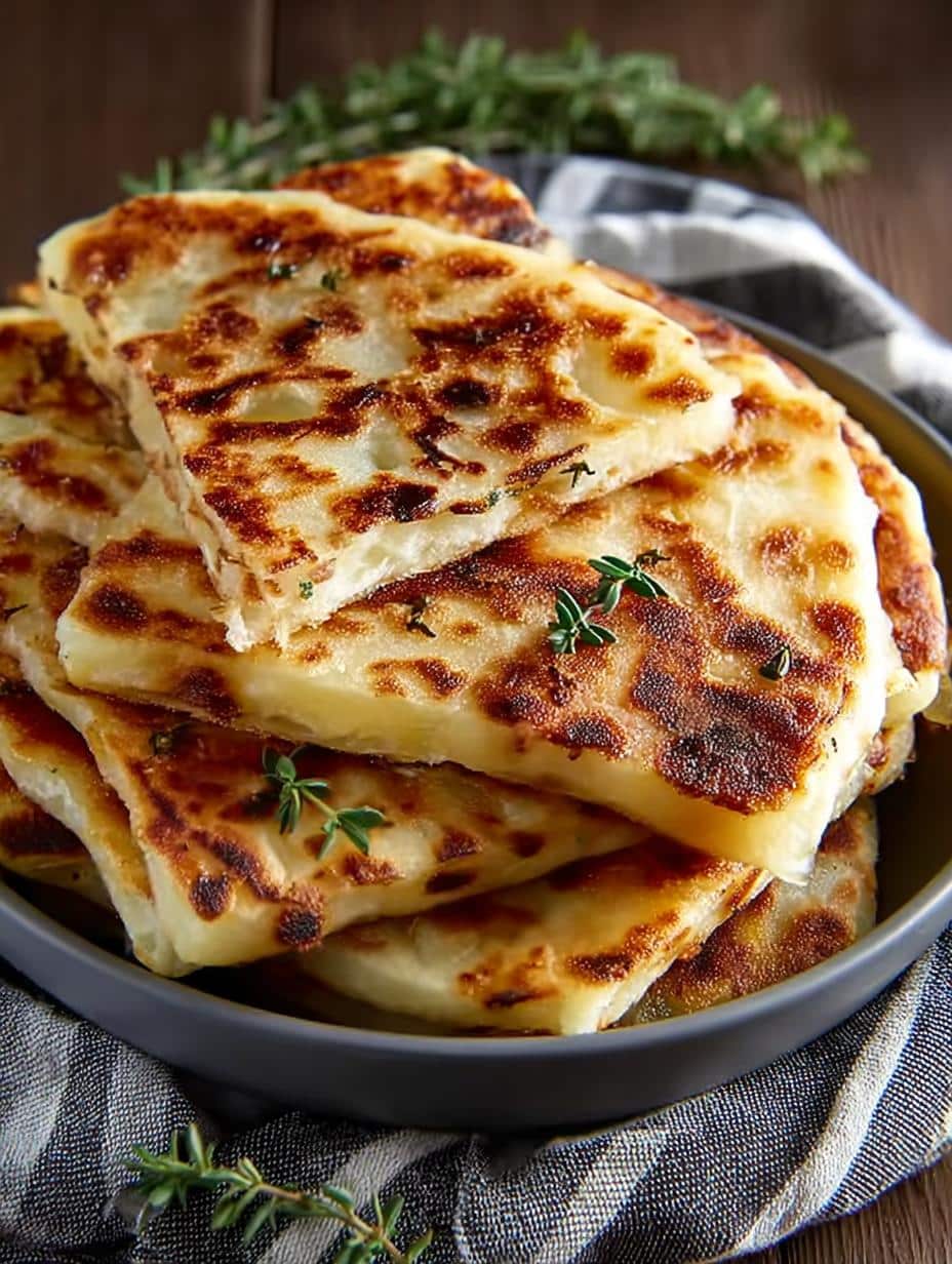 Traditional Irish Potato Farls