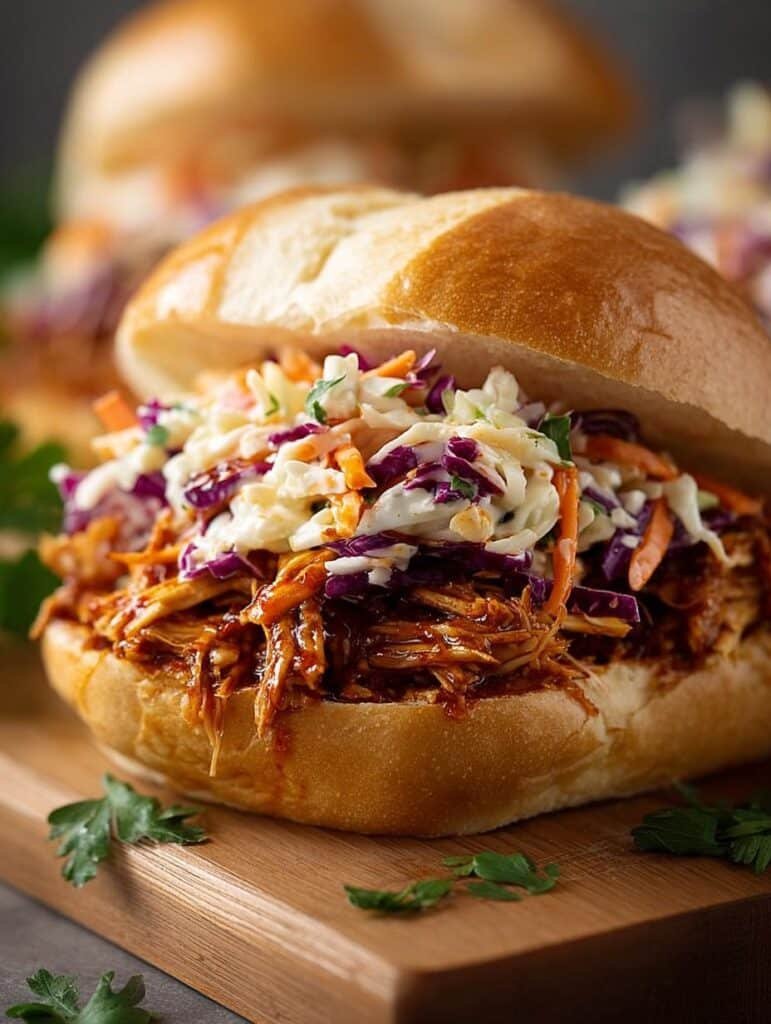 Vegan Bbq Jackfruit Sandwiches