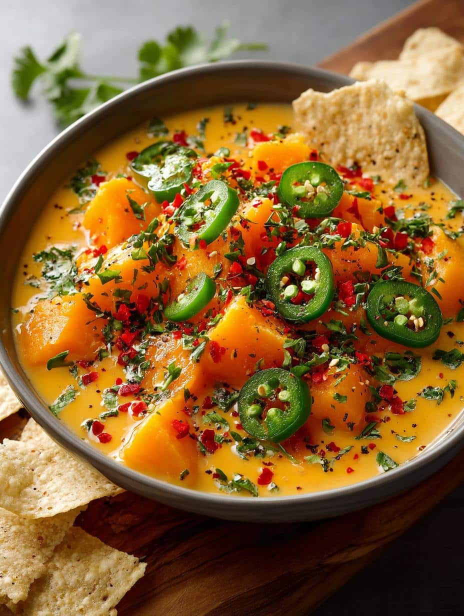 Vegan Butternut Squash Jalapeno