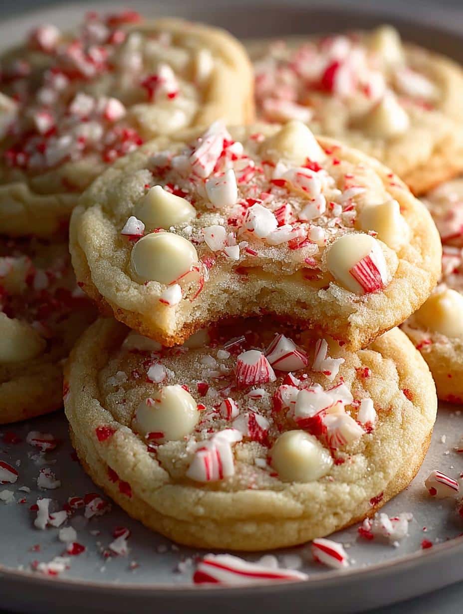 Delicious White Chocolate Peppermint Cookies to Enjoy - White Chocolate Peppermint Cookies - main visual representation
