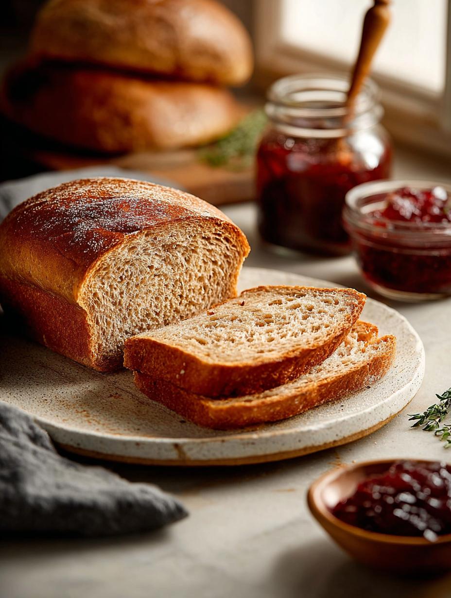 Delicious Whole Wheat Bread Recipe for Healthy Living - Whole Wheat Bread - main visual representation