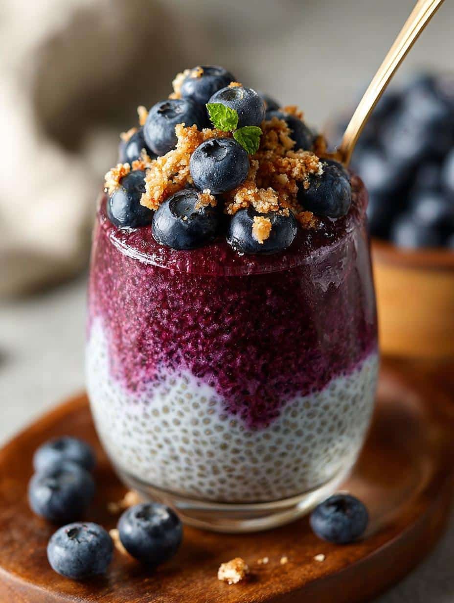 Blueberry Chia Pudding