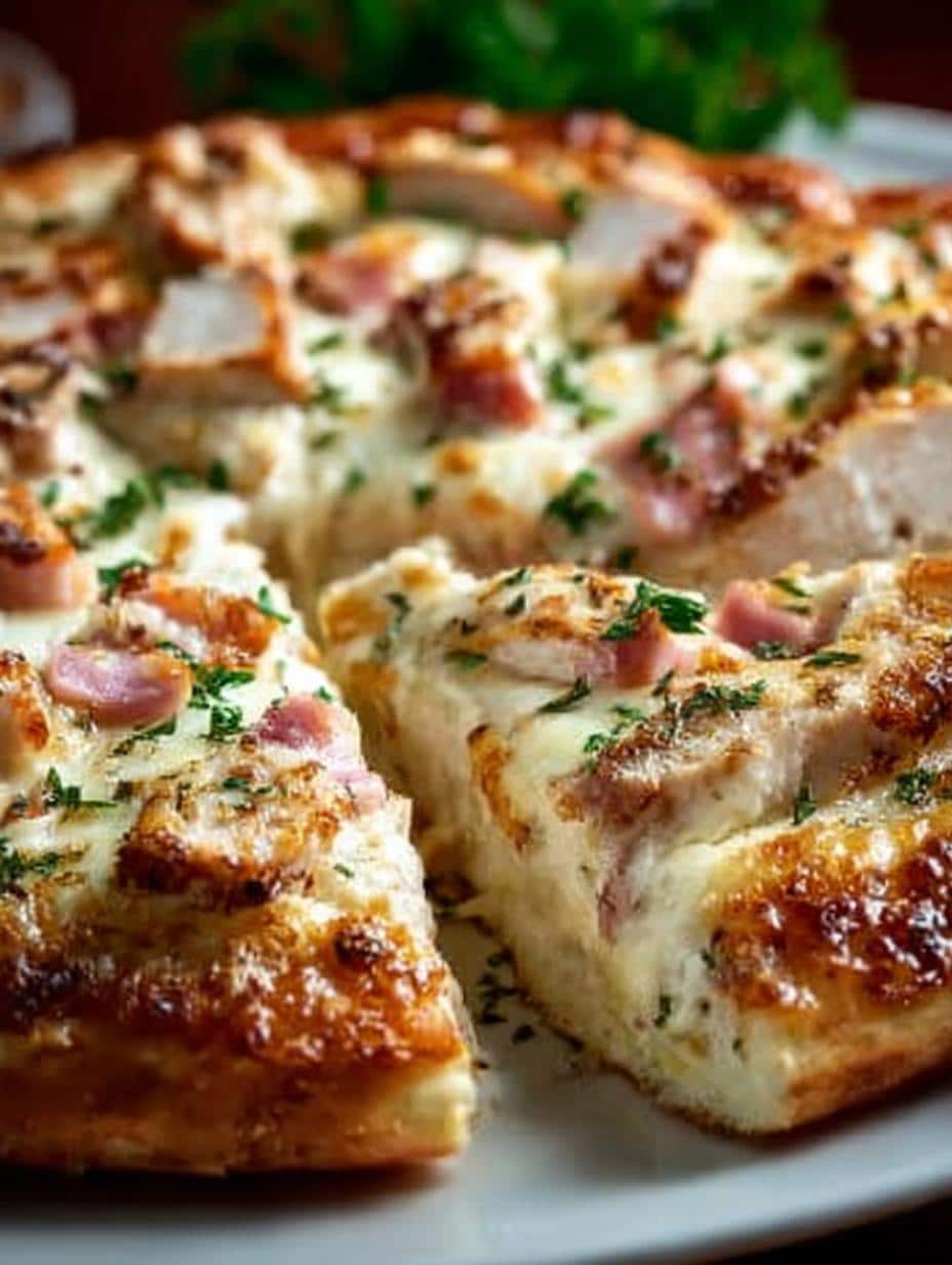 Chicken Cordon Bleu Pizza: 7 Delicious Ways to Enjoy - Chicken Cordon Bleu Pizza - main visual representation