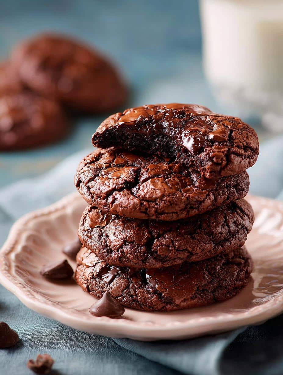 Chocolate Brownie Cookies: 7 Irresistibly Fudgy Delights - Chocolate Brownie Cookies - main visual representation