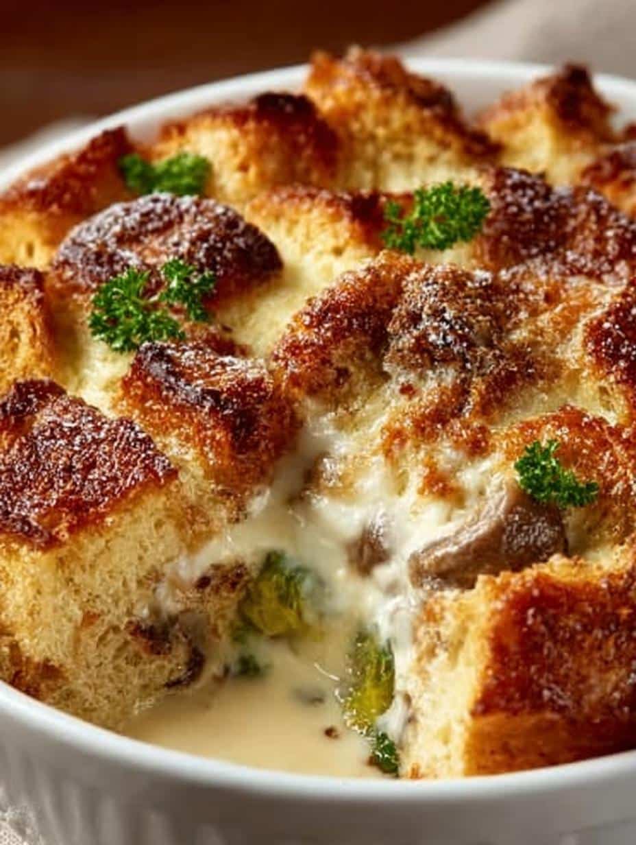 Creamy Bread Pudding Casserole