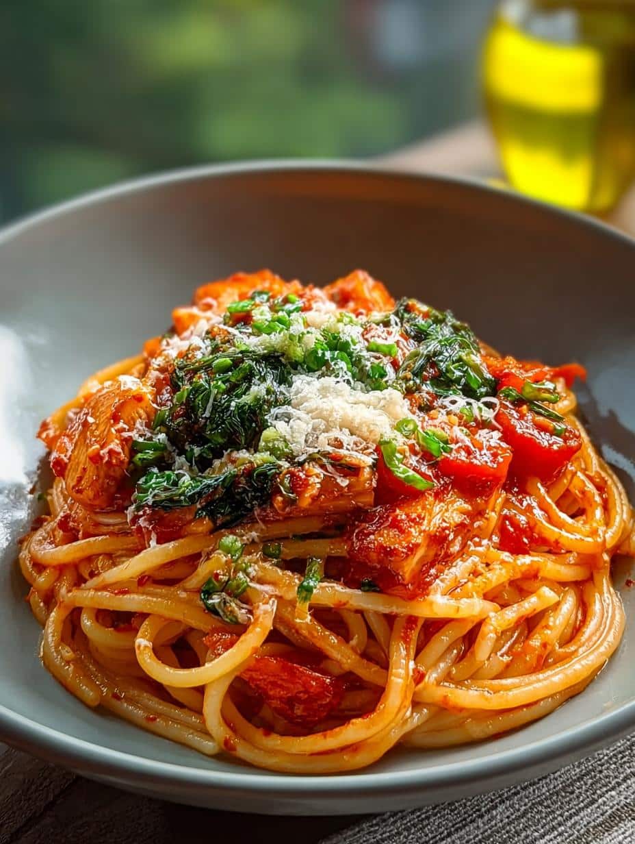 Creamy Korean Ssamjang Pasta