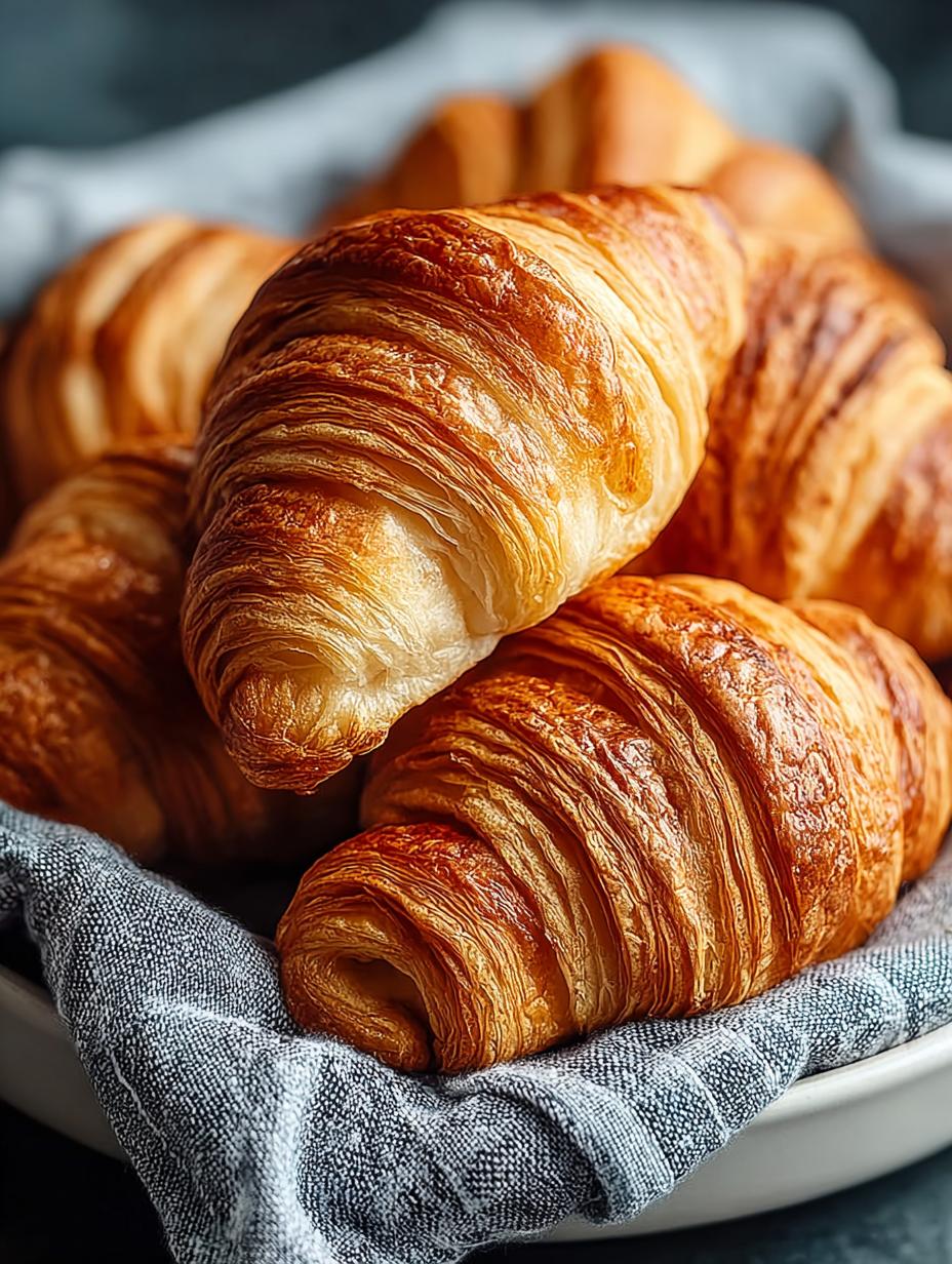 Ultimate Homemade Croissants: Flaky French Perfection - Croissants - main visual representation