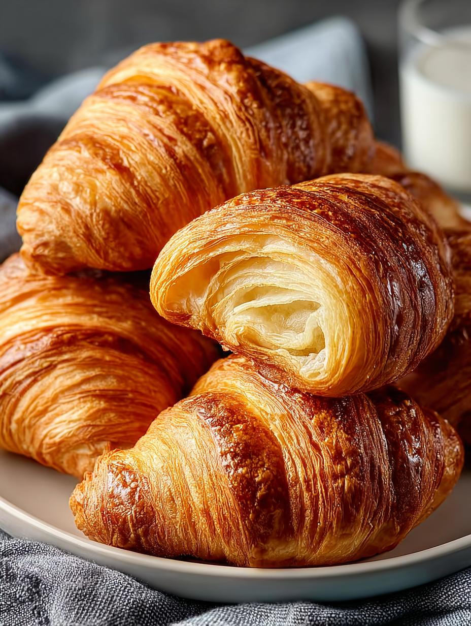 Ultimate Homemade Croissants: Flaky French Perfection - Croissants - additional detail