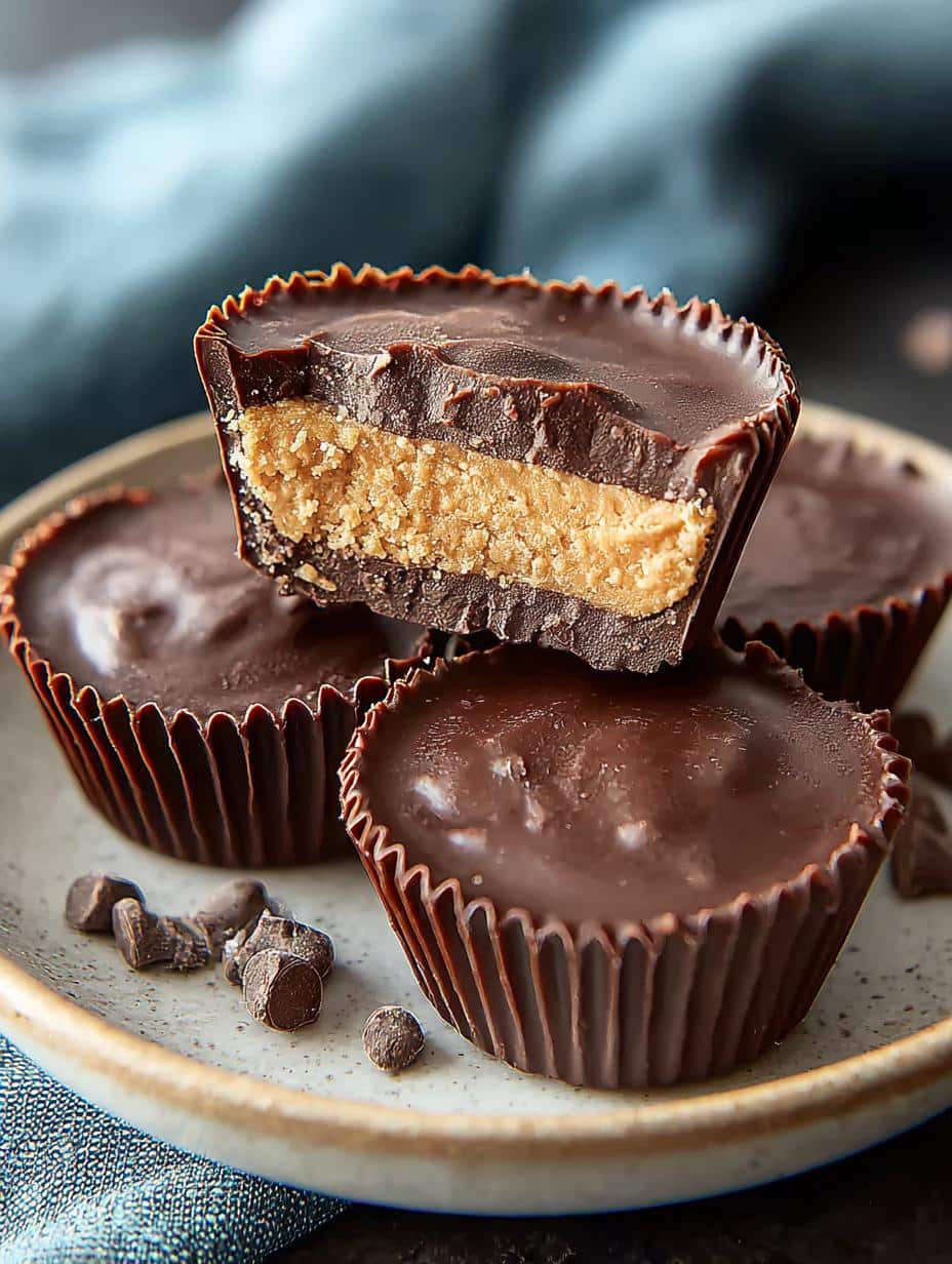 Delicious Crunchy Peanut Butter Cups Recipe to Savor - Crunchy Peanut Butter Cups - main visual representation