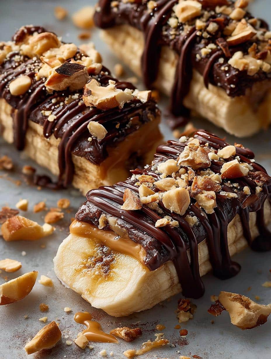 Frozen Banana Snickers Bites: 12 Irresistible Treats - Frozen Banana Snickers Bites - additional detail